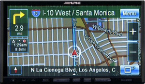Alpine INA-W900 พร้อมระบบนำทาง GPS Navigator ในตัว